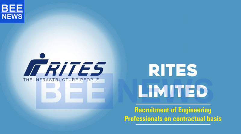 RITES Engineering Professional Online Form 2024, Last Date of submission of online application : 16-04-2024, 11:30 AM